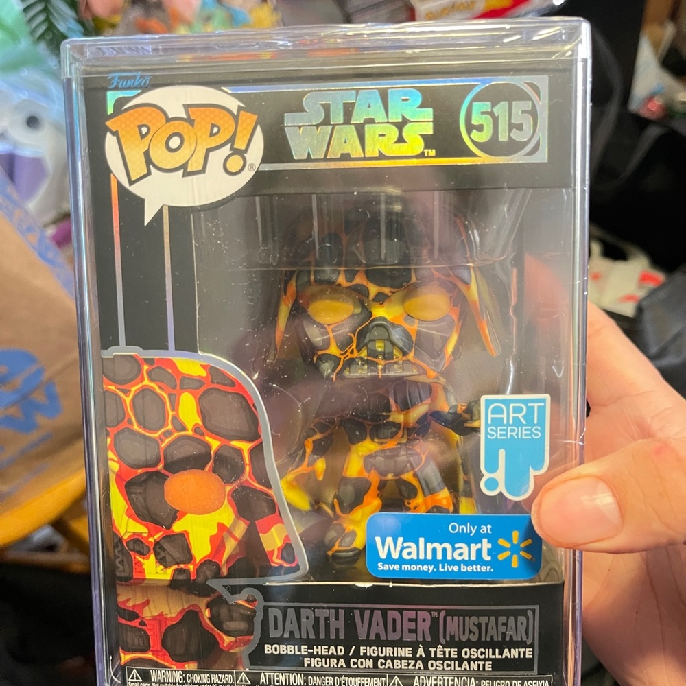 Funko Pop! Artist Series: Star Wars - Darth Vader (Mustafar) Vinyl Bobblehead - Picture 3 of 6